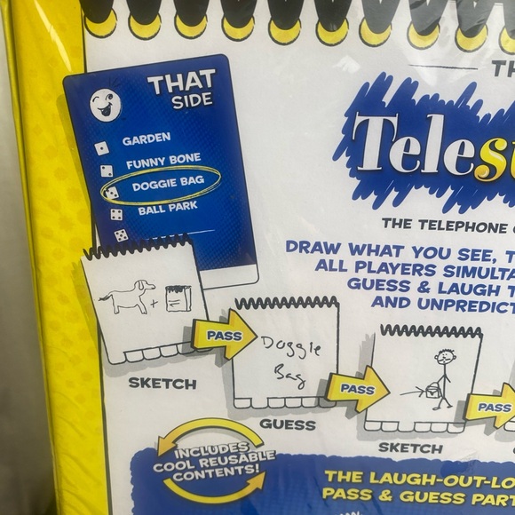 The Original Telestrations 4-8 Player Party Game Brand New Sealed USAopoly - Picture 8 of 10